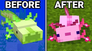 36 Minecraft Changes You Missed!
