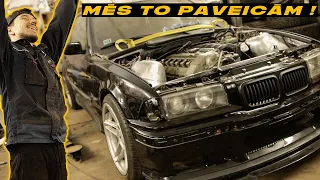 E36 IR ATPAKAĻ UZ RATIEM - E36 TURBO PROJEKTS PART 11