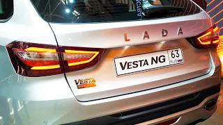 ВЕСТА 2023! Вопросы заводу, хорошо конечно, что три мотора и АТ а цена? Lada Vesta NG салон топ