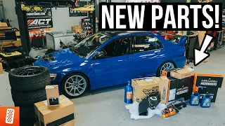 Building the ULTIMATE Lancer Evolution VIII - Part 2 : NEW PARTS!