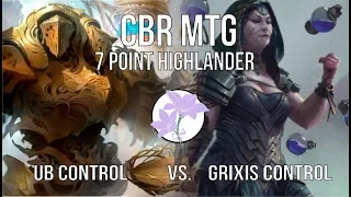 [Quarter Finals] CBR MTG GP MELB 18 7P HIGHLANDER - UB Control vs Grixis Control