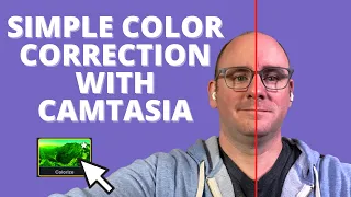 Color Correcting Camera Video with Camtasia