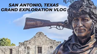 SAN ANTONIO, TX ICE COLD 🥶 EXPLORATION VLOG/Mi Tierra/Alamo Experience/Riverwalk and River Boat Tour