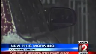 Overnight Police Chase in Cheviot