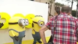 Minions: Sandra Bullock and Jon Hamm Meet the Yellow Guys at the Premiere | ScreenSlam