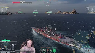 PLAYING WITH AND AGAINST FLAMBASS IN RANKED IS FUN - Shikishima in World of Warships - Trenlass