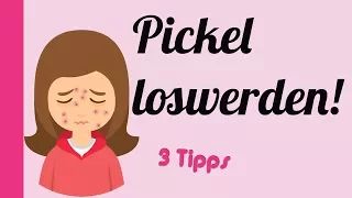 Pickel loswerden👍/ Pickel entfernen statt abdecken - 3 Tipps für starke Mädchen