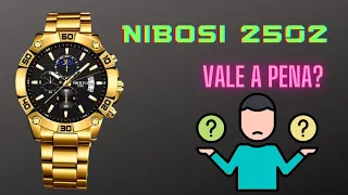 Relógio Masculino Nibosi - Modelo 2502 - unboxing e primeiras impressões!!!