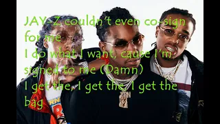 gucci mane i get the bag feat  migos video lyrics