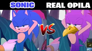 Zero Two Dodging Meme - SONIC VS OPILA BIRD FROM GARTEN OF BANBAN