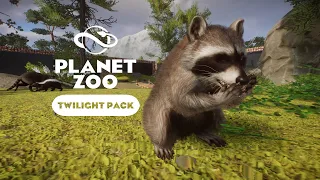 Planet Zoo: Twilight Pack - Енотик и Скунс