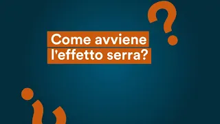 Come avviene l'effetto serra?