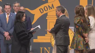 Georgia Gov. Brian Kemp takes oath of office for second term