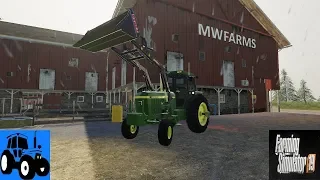Let's Play Farming Simulator 2019 Norsk New Woodshire Realistisk Episode 1