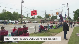 Fruitport Memorial Day Parade goes on after shooting Saturday night