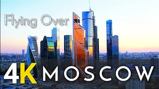 Moscow, Russia 🇷🇺 - by drone (4K)