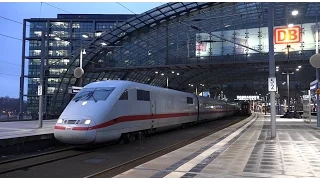 Züge am Berlin Hauptbahnhof