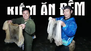 Kiếm Cá Đêm Từ Cơn Bão Số 7 - Bữa Cơm Tối Ấm Áp | Lý Tử Lanh Vlogs