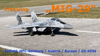 Freewing "MIG-29" over MFC-Salzburg