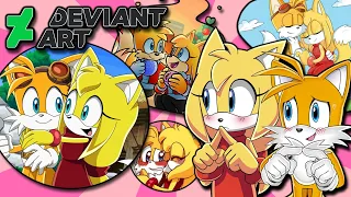 Tails and Zooey VS DeviantArt | Tails' Crush SONIC BOOM