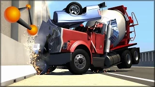 BeamNG Drive Random Vehicle #33 Crash Testing #145 - Insanegaz