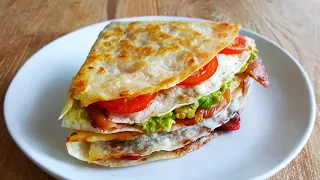 TikTok Tortilla Wrap 3 Ways – Breakfast, Lunch & Dessert