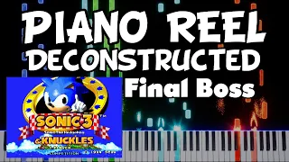 Sonic 3 and Knuckles - Final Boss - Piano Reel Deconstruction