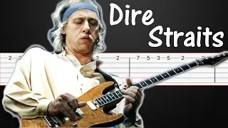 Sultans Of Swing - Dire Straits | Guitar Tabs, Guitar Tutorial (SOLO Tab)