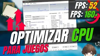 Cómo: optimizar el procesador / CPU para juegos ✅ | FPS Boost | 2024