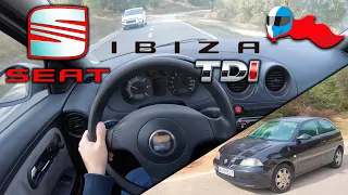 2002 SEAT Ibiza 6L 1.9 TDI (74kW) POV 4K [Test Drive Hero] #117 ACCELERATION,+300.000km HIGH MILEAGE