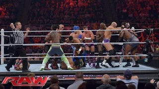 10-on-3 Handicap Match: Raw, May 25, 2015