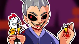 BEBE RIUSPLAY VS LA ABUELA ASESINA DE INVICTOR 😱 LA CASA MALDITA 😭 GRANNY SIMULATOR