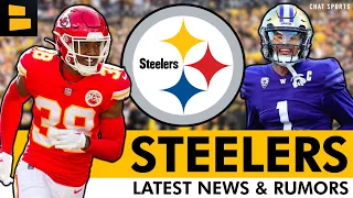 Steelers Rumors Are HOT: Steelers Express Interest In L’Jarius Sneed + TRADE UP For Rome Odunze?