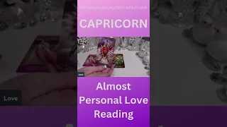 💖CAPRICORN ♑🎉💌ALMOST PERSONAL LOVE READING🎉💖💌Thanks For Subscribing 😇#shortstarotreadings