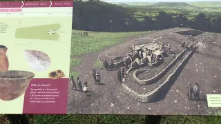 Nympsfield Long Barrow. Dursley, Gloucestershire, England.