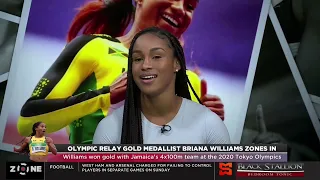 Olympic relay gold medallist Briana Williams Zones in, Williams now trains with Titans International