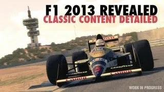 F1 2013 - What's New? Classic Content Revealed - 1980s Formula 1