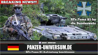 Bundeswehr beauftragt Aufrüstung von 142 SPz Puma - Cobi bringt 1:12 Tiger Modell - Breaking News