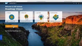 SAP Activate Minute - Roadmap Viewer