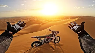 Climbing the biggest dunes - KTM EXC 300