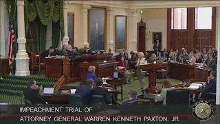 Ken Paxton impeachment trial: 11 a.m. Monday recap