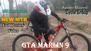 GTA Marlin 9 Cycle Review By MGRNISHANVLOGS MTB Rider Aanboo Khaireni. (Lets Create cycle Group)