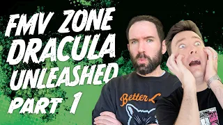 DRACULA UNLEASHED PART 1 🎃 Andy and Luke vs Live Action Dracula in the FMV Zone | Hallowstream 2023