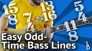 3 Odd Time Bass Lines [Perfect For Beginners]