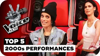 TOP 5 PERFORMANCES of the 2000s!!! | The Voice Kids