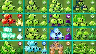 PvZ2 - All PEASHOOTER & MINT Plants Batltez - Who Will WIn ? Plant vs Plant