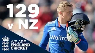 Jos Buttler Hits 129 Off 77 Balls v New Zealand 2015 - Full Highlights