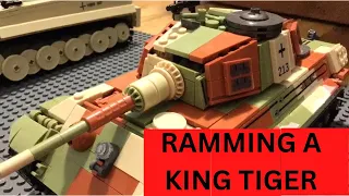 Ramming A King Tiger - LEGO WW2 Stopmotion