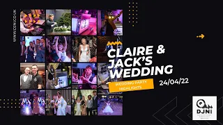 Claire & Jacks Wedding - 24/04/2022 - Bellingham Castle - DJNI