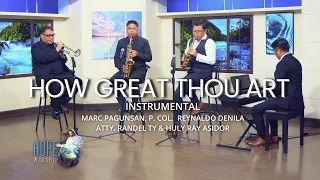 HOW GREAT THOU ART - INSTRUMENTAL | Marc, Reynaldo, Randel & Huly Ray | THE ASIDORS